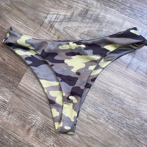 Camo bikini bottom